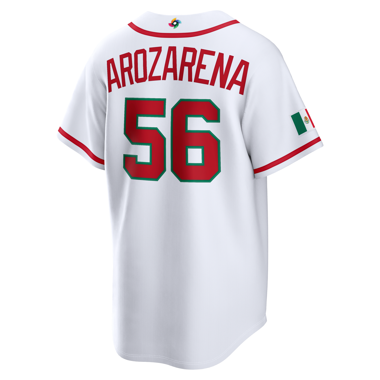 Randy Arozarena Mexico Baseball Nike 2026 World Baseball Classic Home Stadium Jersey - White