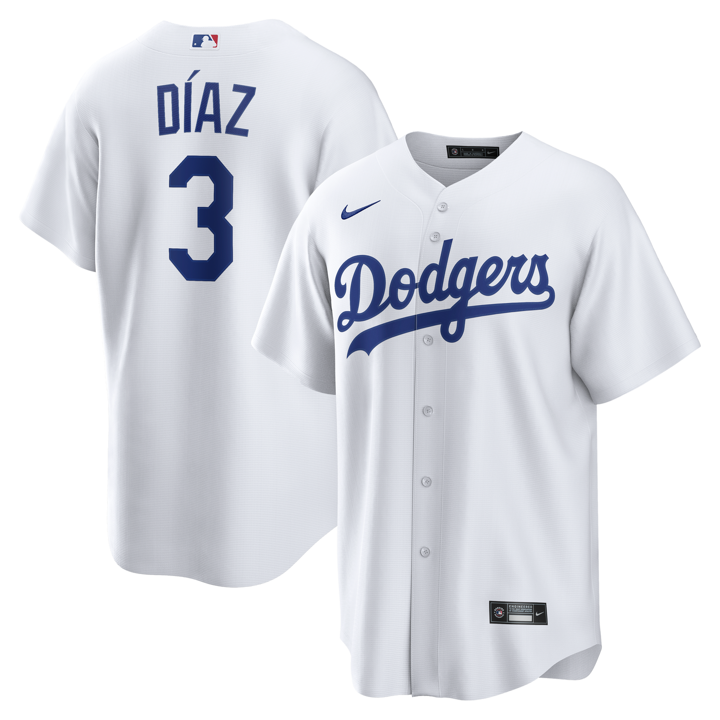 Edwin Díaz Los Angeles Dodgers Nike Home Replica Jersey - White