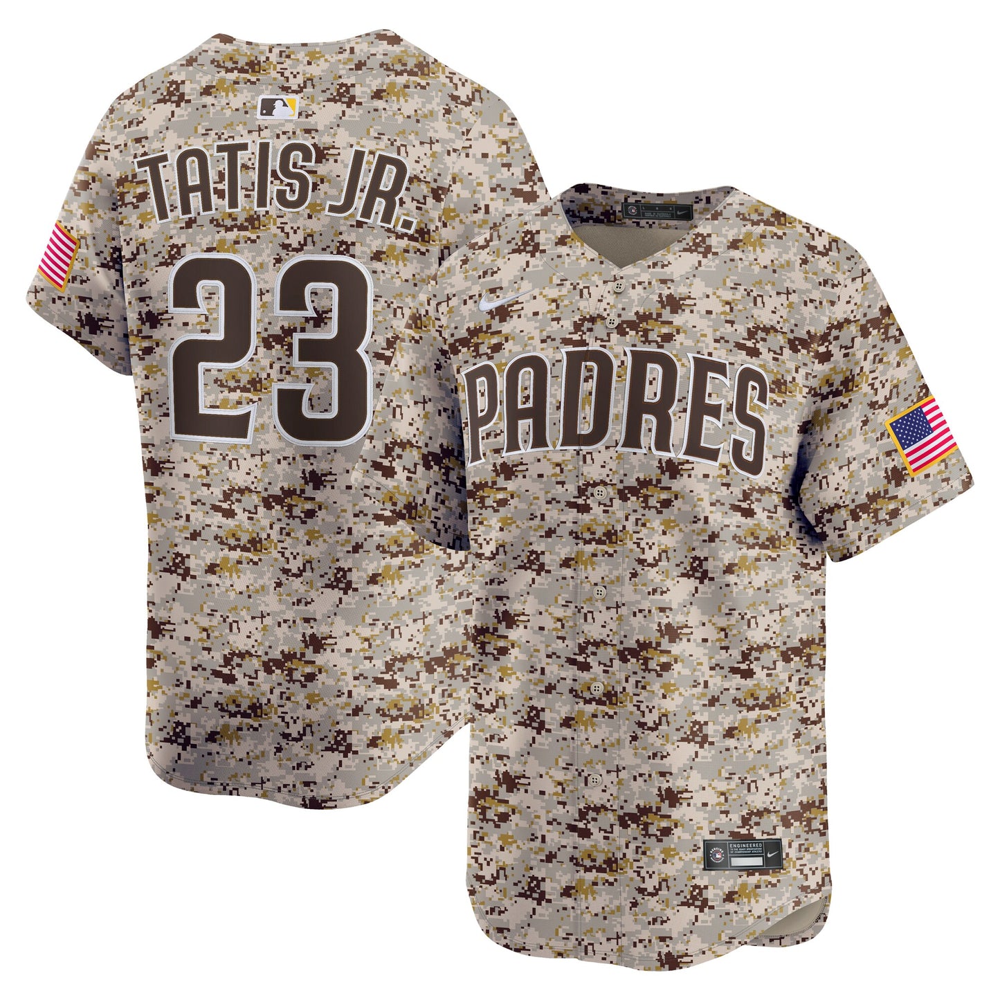 Fernando Tatis Jr. San Diego Padres Nike Alternate 2 Limited Jersey - Camo