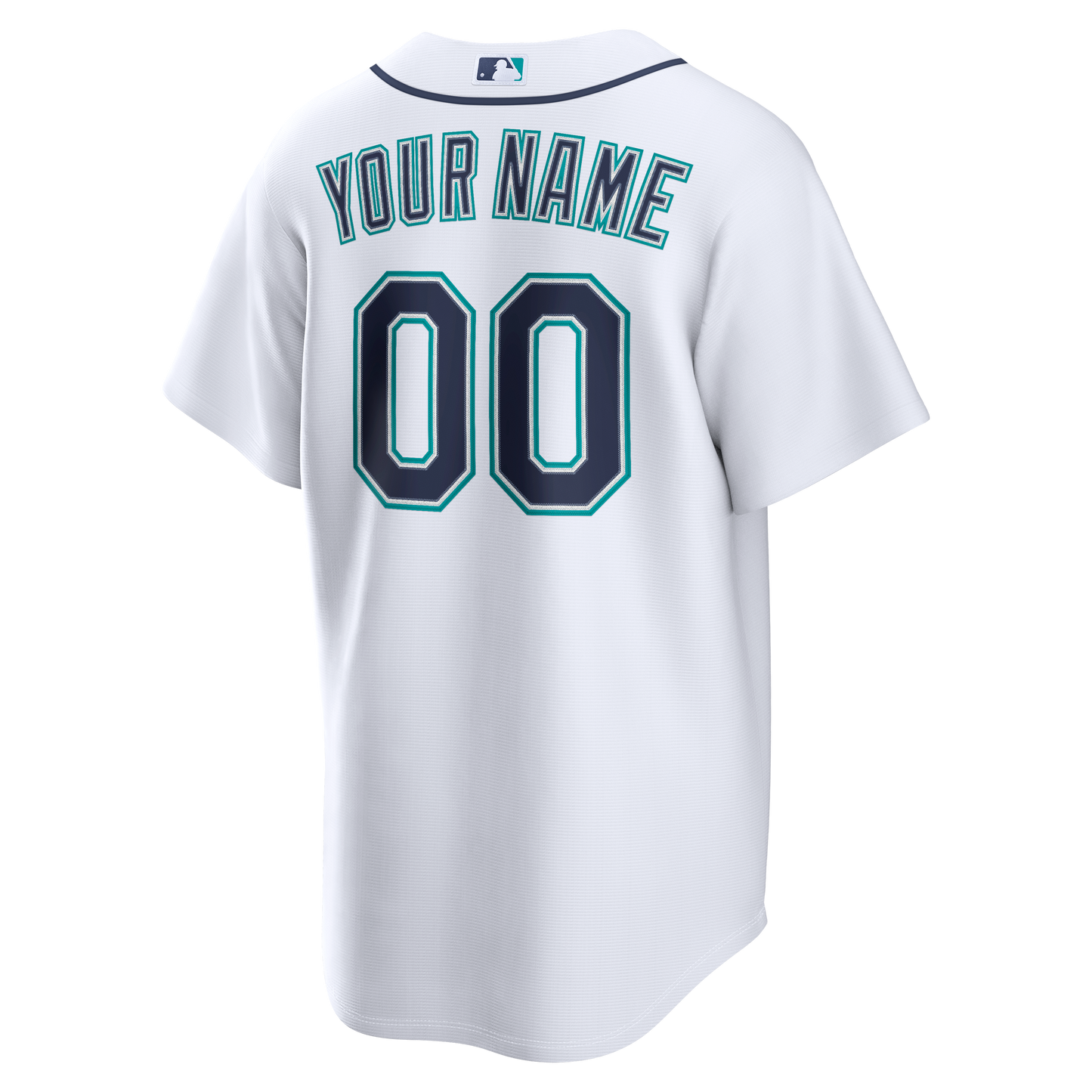 Seattle Mariners Nike Home Replica Custom Jersey - White