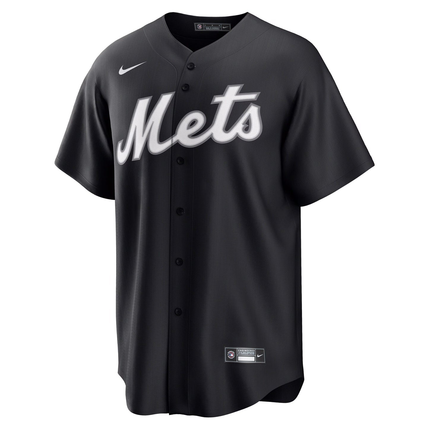 Francisco Lindor New York Mets Nike Replica Player Jersey - Black