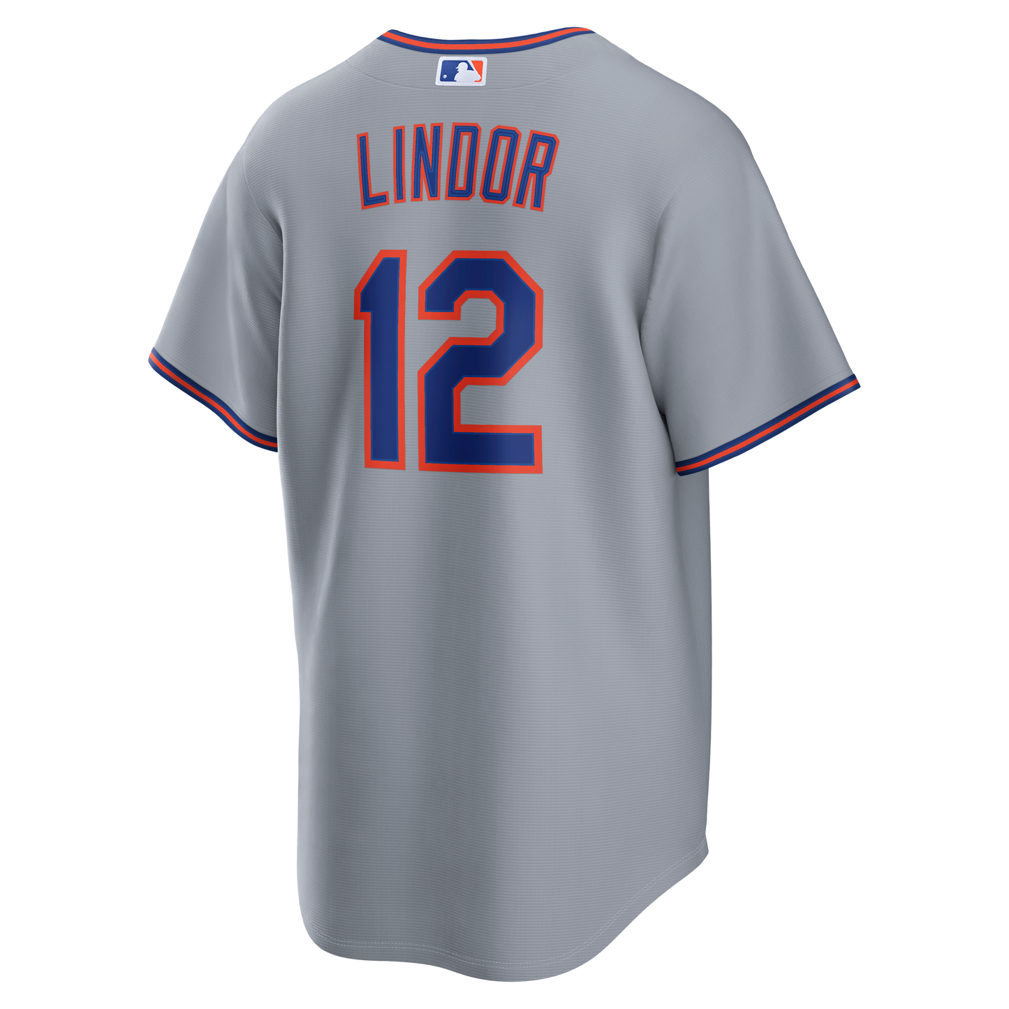 Francisco Lindor New York Mets Nike Road Replica Jersey - Gray