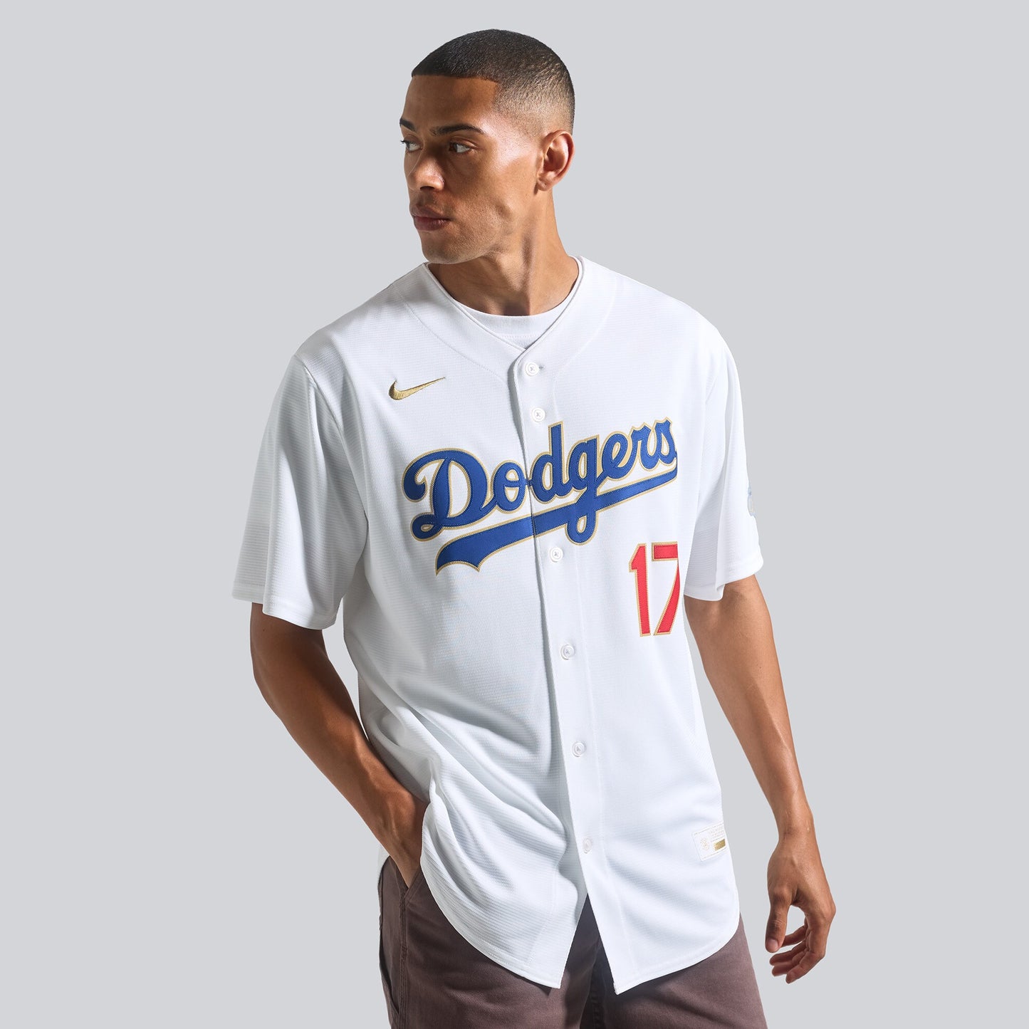 Shohei Ohtani Los Angeles Dodgers Nike 2026 Gold Collection Stadium Jersey - White