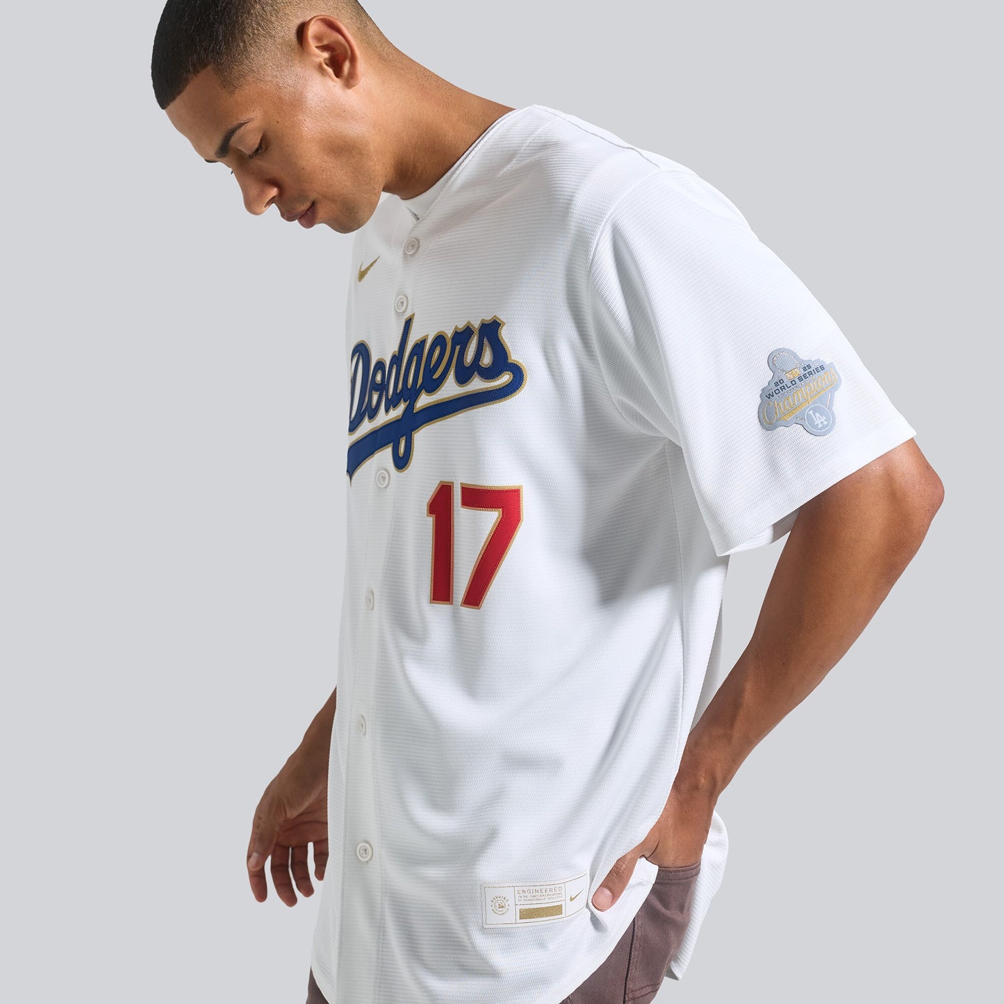 Shohei Ohtani Los Angeles Dodgers Nike 2026 Gold Collection Stadium Jersey - White