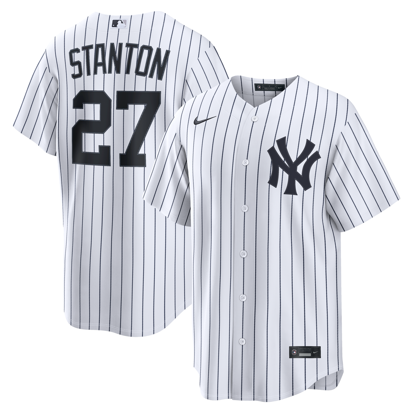 Giancarlo Stanton New York Yankees Nike Home Replica Jersey - White