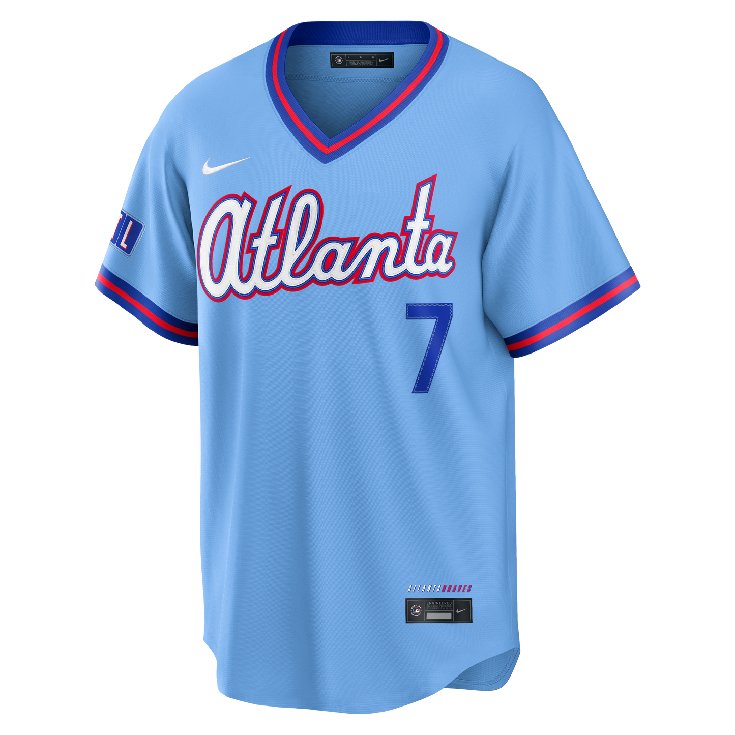 Ha-Seong Kim Atlanta Braves Nike 2026 City Connect Stadium Jersey - Powder Blue
