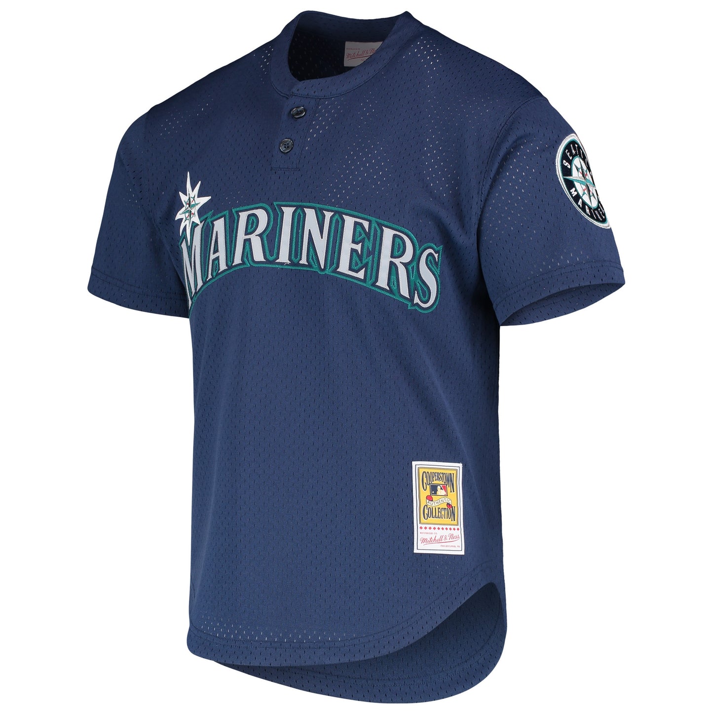 Ichiro Suzuki Seattle Mariners Mitchell &amp;amp; Ness Authentic Batting Practice Jersey - Navy