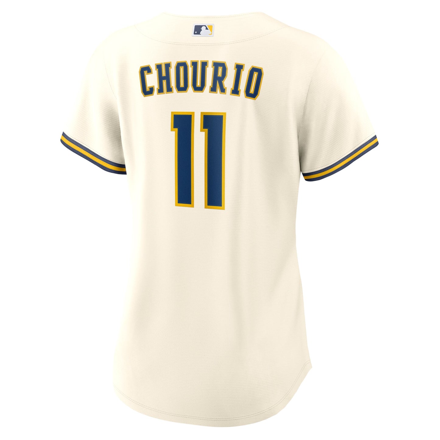 Jackson Chourio Milwaukee Brewers Nike Women's Home Replica Jersey - Cream