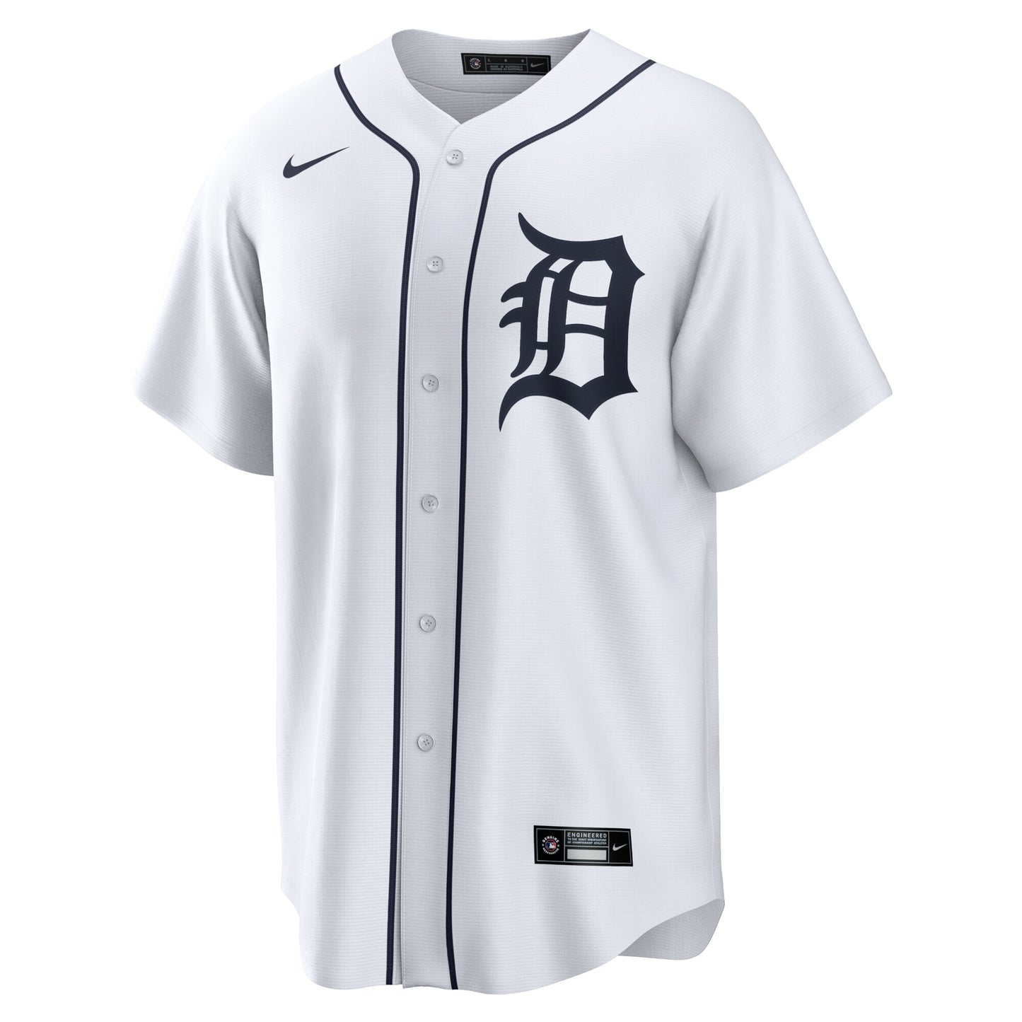 Javier Baez Detroit Tigers Nike Home Replica Player Jersey - White