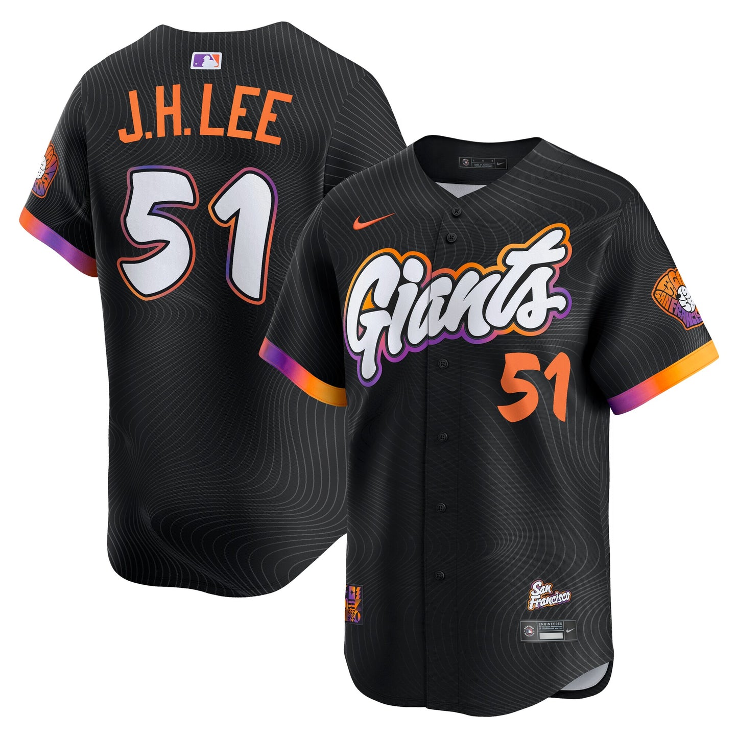 Jung Hoo Lee San Francisco Giants Nike 2025 City Connect Limited Jersey - Black