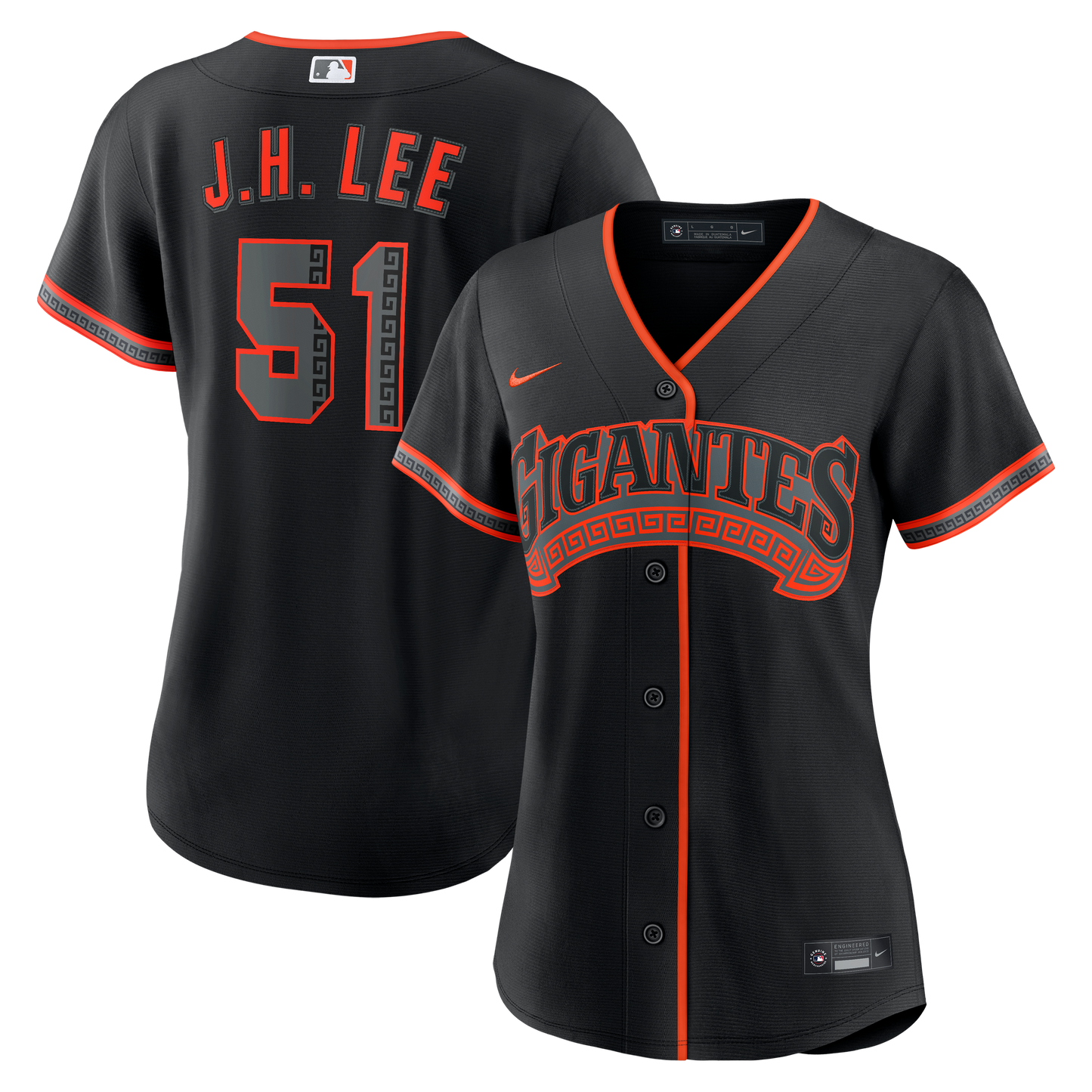 Jung Hoo Lee San Francisco Giants Nike Women's Alternate Replica Jersey - Black
