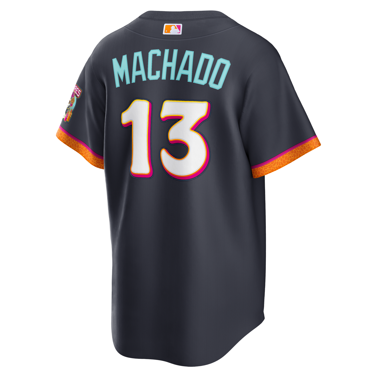 Manny Machado San Diego Padres Nike 2026 City Connect Stadium Jersey - Obsidian