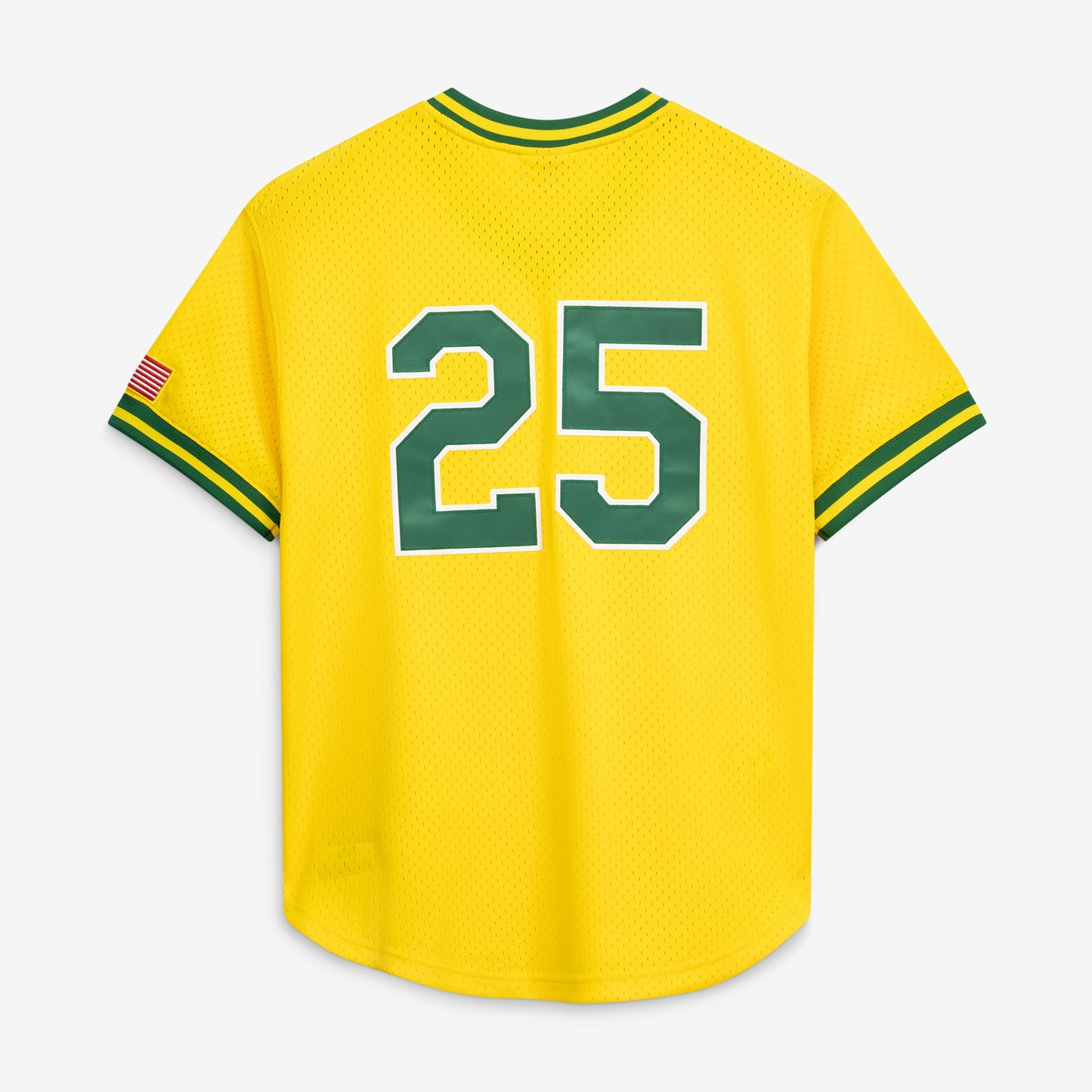 Mark McGwire Athletics Mitchell &amp;amp; Ness Authentic Batting Practice Jersey - Gold