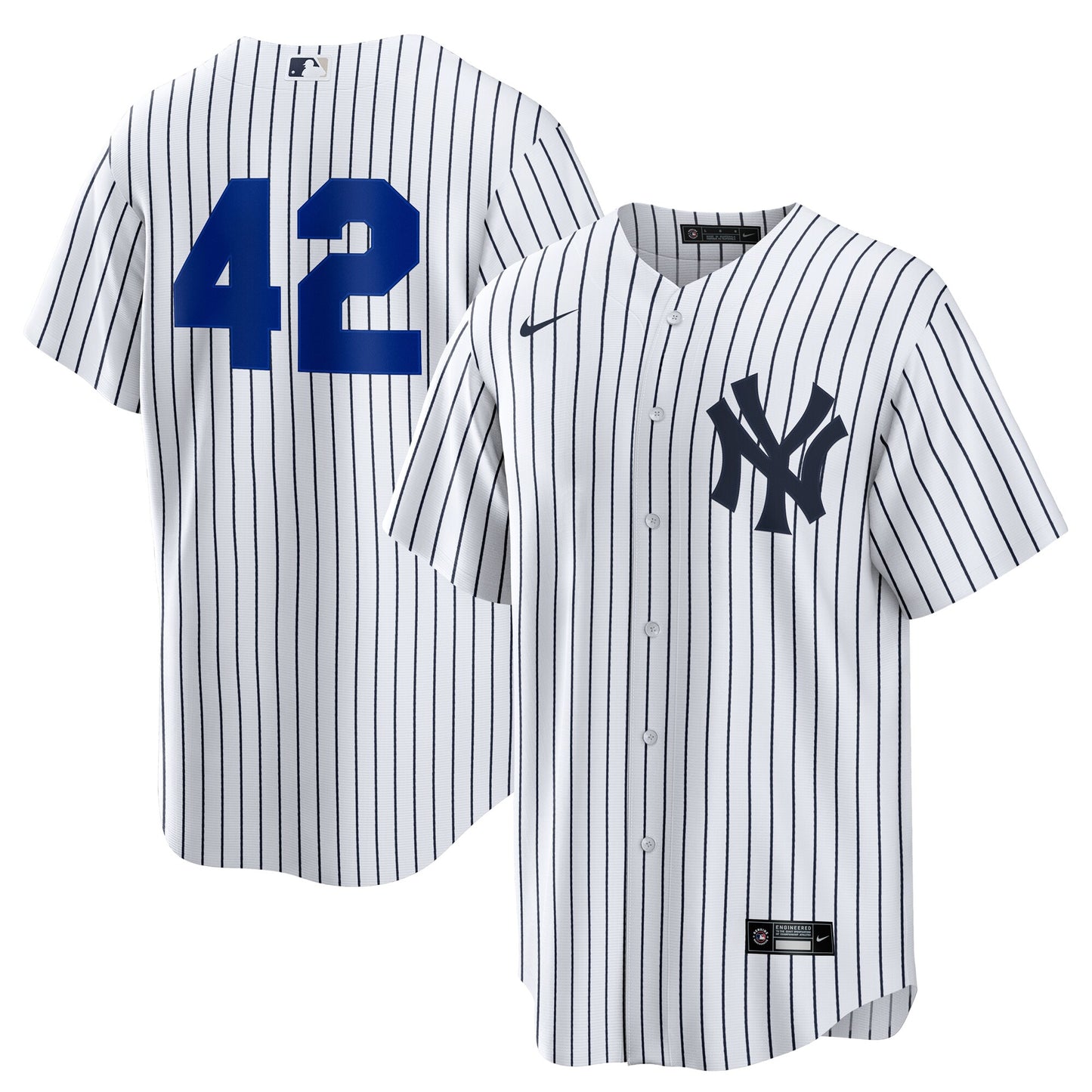 New York Yankees Nike Home 2025 Jackie Robinson Day Replica Jersey - White