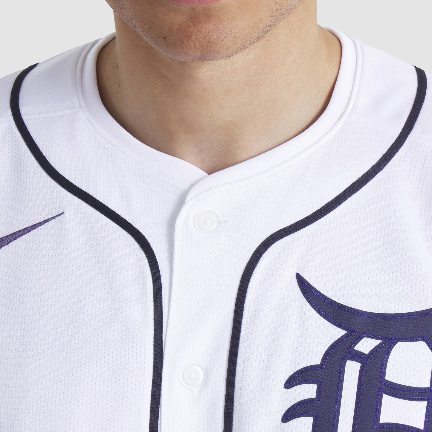 Detroit Tigers Nike Home Limited Jersey - White